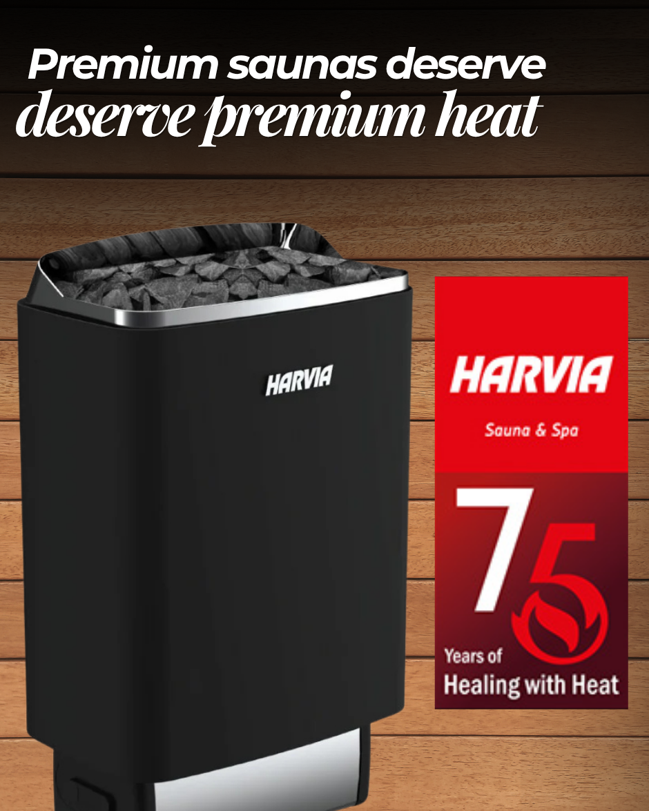 Harvia 6.0kw The Wall Sauna Stove